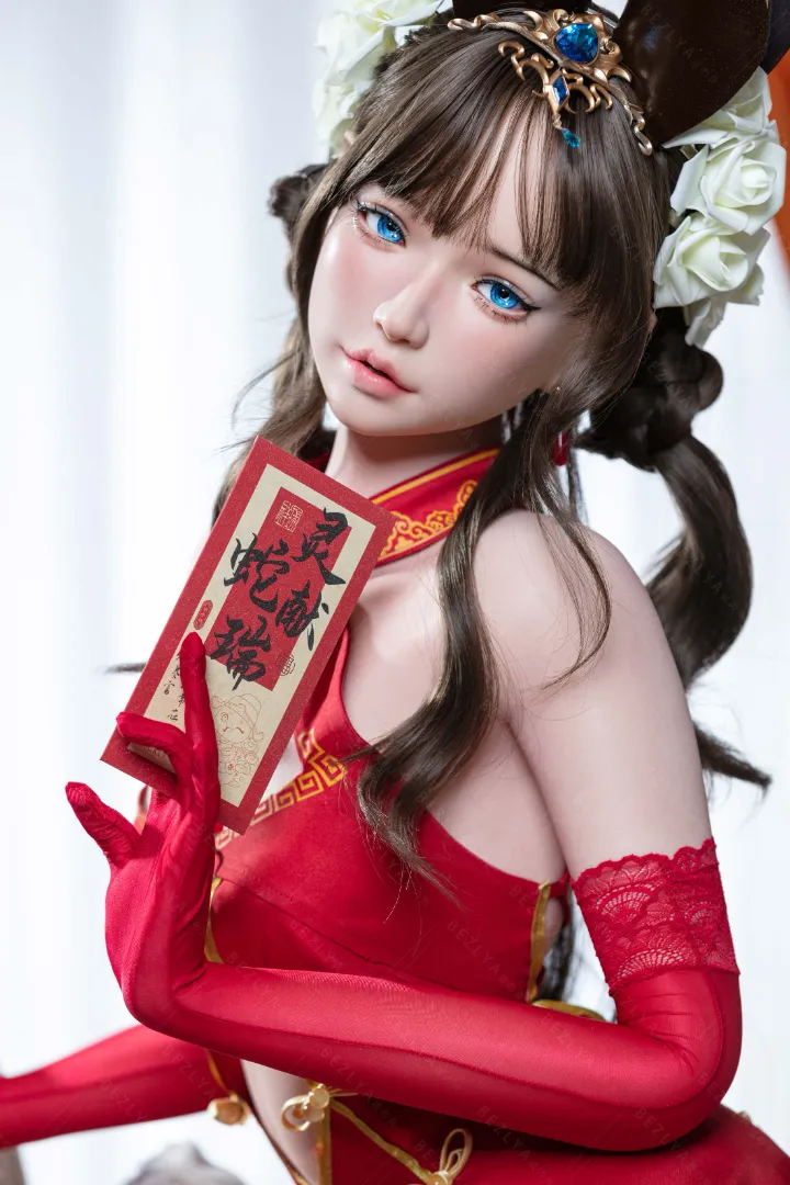 155cm (5ft1) B-Cup Lightweight Silicone Sex Doll, Head Mandragora Movable Jaw